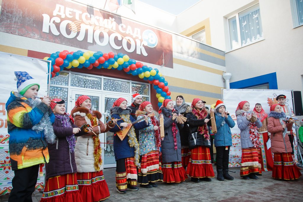 Временно исполняющий обязанности главы региона принял участие в открытии детского сада в Белгородском районе